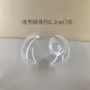Colección de Accesorios DIY para Candelabro Portalámparas Mágico Frijol Mágico Transparente Esmerilado Cubierta de Concha Blanca Leche Bola Redonda G9 Pantalla de Lámpara de Cristal Completo