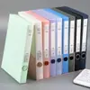 Caja Plegable para Archivos Shanghui 6537 Morandi con Hebilla Mágica, Etiqueta Extraíble, Caja de Plástico para Documentos, Caja Organizadora de Datos