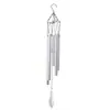 Campanilla de viento hecha a mano transfronteriza de múltiples tubos, colgante de lugar escénico DIY, colgante de campana de viento con bendición para balcón, patio exterior, templo
