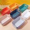 Cesta de armazenamento de plástico portátil Cesta de armazenamento de cosméticos para banheiro Cozinha Desktop Diversos Caixa de armazenamento de varejo