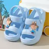 Pantuflas de Verano 2025 Nuevas Ropa Exterior Infantil Sandalias Lindas de Cachorro Dibujos Animados Sandalias Suaves para Baño Niño Pequeño