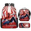 Mochilas Novas de Desenho Animado Transfronteiriças, Mochilas Escolares para Alunos do Ensino Fundamental e Médio, Mochilas de Desenho Animado Anime de Grande Capacidade, Bolsas de Ombro, Estojos em Estoque