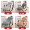 Sillón Sofá de Sala de Estar Reclinable para Dormir Silla Mecedora Sofá Perezoso Silla Mecedora Reclinable para Siesta Balcón Silla de Ocio para el Hogar