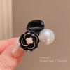 Pinza Mini Camelia Vintage Pequeña para Agarre para Flequillo de Mujer, Pinza para Cabello Roto, Pinza para Cabello de Princesa, Tocado, Pinza Lateral, Pinza para Flequillo de Mujer