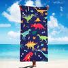 Jit Dropshipping Nueva Toalla de Playa de Microfibra Transfronteriza Toalla Impresa Digitalmente Vacaciones Costeras Playa Toalla de Baño
