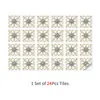 Pegatinas de Azulejos Autoadhesivas Mate para Impermeabilización de Aceite en Cocina, Renovación de Baño, Pegatinas de Pared Estilo Europeo, Artículo Popular en Amazon Temu