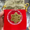 Adesivo de Telefone de Ouro Puro 999 para Boa Sorte, Princesa, Por Favor Fique Rico, Fique Rico Rápido, Adesivo de Telefone para Presente, Fábrica de Origem