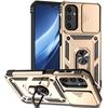 Para Samsung SamsungA24 funda para teléfono móvil militar ventana deslizante anticaída succión magnética funda para teléfono móvil soporte invisible funda protectora