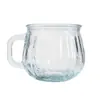 Taza de Desayuno de Avena Phnom Penh Resistente a Altas Temperaturas Japonesa Taza de Té de Flores Casera de Calabaza Taza de Café de Vidrio de Gran Capacidad Venta al por Mayor