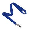 Porta credencial Lanyard Corto Porta Tarjetas Teléfono Móvil Identificación Estudiantil Alta Calidad Unisex Lanyard Azul Control de Acceso