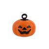 Acessórios de decoração de Halloween transfronteiriços Desenho animado de Natal sino pequeno careta abóbora boneco de neve sino de cobre pingente