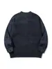 Roupas Vintage Yidao 2026 Outono Novo Suéter Gola Henley Estilo Americano para Homens e Mulheres, Pulôver Tricô Casual Cor Sólida