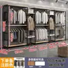 Estante de exhibición tienda de ropa de pie ropa de hombre mujer niño doble capa colgar ropa tienda madre e hijo estante especial vitrina de centro comercial