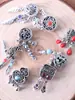 Estilo Étnico Aleación Atrapasueños Borla Cuentas de Agujero Grande Hecho a Mano Material para Manualidades con Cuentas Pulsera Collar Accesorios de Joyería