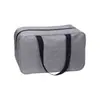 Bolso Cruzado de PU, Neceser para Mujer, Bolso de Mano Portátil, Bolsa Impermeable para Artículos de Tocador de Cuidado de la Piel, Bolso de Gran Capacidad, Bolsa de Viaje