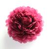 Flor de Papel de Peonía Artesanal de Exportación de 10 Pulgadas (25 cm) Bola Decoración para Centro Comercial Venta al por Mayor Diseño para Boda Fiesta de Cumpleaños