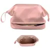Nova Bolsa de Maquiagem de Viagem Impermeável com Design de Camada Dupla da Amazon, Grande Capacidade, Ins, Bolsa de Higiene Pessoal de Alta Qualidade em Estoque
