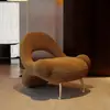 Sillón Sofá de Diseño Sala de Estar Apartamento Pequeño Balcón Silla de Ocio Italiana Silla Individual Silla de Recepción Salón de Belleza B&B Hotel