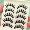 Cílios Postiços Grossos de Uma Peça Estilo Quadrinhos para Maquiagem de Cosplay e Palco, Visual Natural para Iniciantes, Haste Rígida para Aparência Tipo Barbie