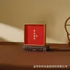 Nova caixa de presente vermelha da moda estilo chinês, caixa vazia, caixa de embalagem para lembrancinhas, caixa de doces para casamento, atacado de fábrica para negócios corporativos