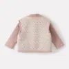 Suéter Bordado para Bebé y Niño Pequeño Chaleco de Felpa Floral para Niñas Ropa de Invierno Nuevo Estilo Jeans Gruesos con Forro Polar Conjunto de Tres Piezas