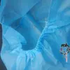 Gorro Médico Sanitario Desechable, Gorro Transpirable en Forma de Tira, Cubrecabezas de Tela No Tejida, Gorro de Bomba para Doctor y Enfermera, Gorro a Prueba de Polvo