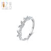 Anillo de mariposa de plata esterlina S925 para mujer, diseño de nicho Mori, anillo de dedo índice con microdiamantes, exquisita joyería de moda nueva.