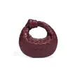 Bolsa Croissant Torcida Estilo Influencer da Moda, Mini Bolsa de Mão de Luxo, Bolsa Feminina Trançada Fashion, Bolsa Dumpling Versátil de Cor Sólida