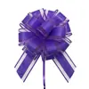 Transfronterizo 50# Macarrón Suya Bola Flor Festividad Regalo de Navidad Joyería Decoración Flor Estéreo Cinta Floral 7 pulgadas