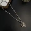 Estilo Minimalista Série de Diamantes Coloridos Cruz Coleção Nicho Doce-Frio Corrente de Suéter Colar de Moletom de Alto Padrão Colar Longo