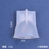 Molde longitudinal de pegamento de cristal DIY bolsa pequeña bolsa de dinero colgante joyería molde de silicona en stock venta al por mayor