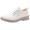 Zapatos Casuales Planos para Mamá Slip-ons Cómodos Zapatos de Viaje Zapatos de Cuero Genuino para Mujeres de Mediana Edad Versátiles Zapatos Perezosos Venta al por Mayor Transfronteriza Dropshipping