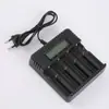Carregador de bateria transfronteiriço tela LCD bateria de lítio 3.7V carregamento Ni-MH Não. 5 Não. 7 carregador de brinquedo AA de quatro compartimentos