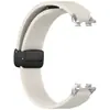 Adecuado para Huawei Band 11/10/9/8, Correa de Silicona Plegable con Hebilla Magnética y Patrón de Lichi para Huawei Band 8/9