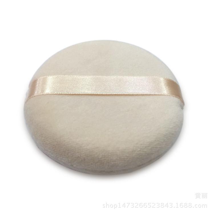 丝带纯棉粉扑1