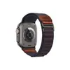 Adequado para Apple iWatch Se/Ultra Pulseira de Couro Retro Alpine Compatível com 987654 Respirável e à Prova de Suor Couro Genuíno
