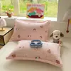 2026 Nuevo Juego de Dos Fundas de Almohada de Vellón de Leche Invierno Dormitorio Universitario Habitación Individual Dedicado Resistente a Manchas a Prueba de Aceite Funda de Almohada
