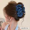 Presilha de cabelo elegante para mulheres, estilo coreano, acessório de cabelo de alta qualidade, tamanho grande, adequada para cabelos grossos, nova presilha de cabelo doce, ornamento de cabelo