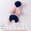 Cão Outono Inverno Roupas Gato Natal Inverno Roupas Beaumi Filhote de Urso Teddy Cão Pequeno Animal de Estimação Roupas de Ano Novo