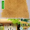 Pasto Sintético Amarillo tipo Paja para Escenarios Versátiles, Decoración de Techo para Patios Exteriores, Paisajismo de Resorts, Césped Artificial Tipo Alfombra
