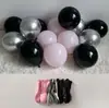Set de Globos de Látex Retro Coloridos Decoración Fiesta de Cumpleaños de Bebé Propuesta Disposición de Habitación de Boda Accesorios para Fotos Venta al por Mayor