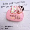 Globo de Fresa Brillante Mariposa Xiaoxin DIY Pegamento de Crema Funda para Teléfono Móvil Pasador Diadema Flor para Zapatos Colgante Accesorios de Resina
