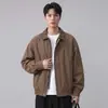 Jaqueta Masculina Plus Size Marca Tendência 2026 Primavera e Outono Nova Estilo Coreano Casual Jaqueta Versátil Roupa de Trabalho para Homens