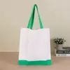 Bolsa de Lona Personalizada Bolsa de Algodón Lisa Ecológica Bolso de Mano Engrosado con Logo Impreso Publicidad Gran Capacidad Bolsa de Lona Hecha a Medida