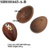 Shen Hong Páscoa 8 Ovos Onda Ovos de Dinossauro Forma de Bolo Mousse Chocolate Knock Music Silicone Assar