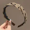 Diadema retro de lunares de alta gama para mujer, modelo nuevo 2026, adecuada para el uso diario, diadema alta para la parte superior de la cabeza, no estrangula el cabello al lavarse la cara