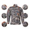Traje de Camuflaje Resistente al Desgaste Ropa de Entrenamiento para Exteriores Traje Acu Verde Militar Traje de Entrenamiento Militar Traje de Entrenamiento Camuflaje Táctico Manga Corta