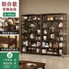 Estante de Armazenamento para Armário de Chá Prateleira de Chá de Chão Multicamadas Prateleira de Exibição Layout de Sala de Chá Estante de Armazenamento para Conjunto de Chá Novo Estilo Chinês Gabinete Multi-Tesouro