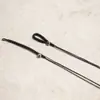 Llavero Colgante Nudo de Diamante al por Mayor Cuerda Trenzada Colgante Semi-Terminado DIY Cordón Nudo Plano Tejido a Mano Hebilla de Cobre a