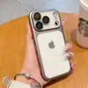 Adequado para Capa de Celular Apple iPhone 17, Dissipação de Calor Semitransparente, Proteção de Película para Lente Cobertura Total Galvanizada 16 Promax